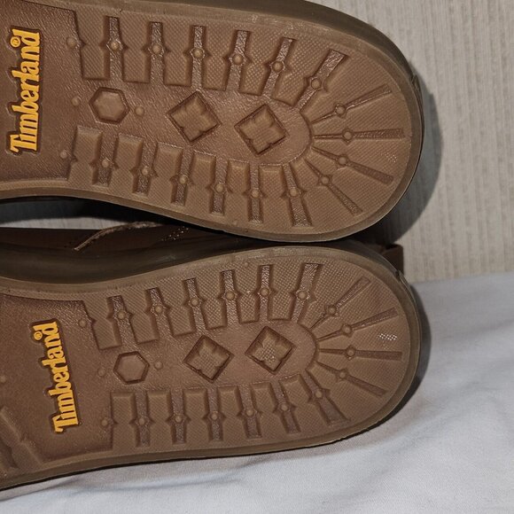 Timberland Leather Ankle Boot Womens 9 Skyla Bay Brown Faux Fur Lined A5U48 - Picture 15 of 15